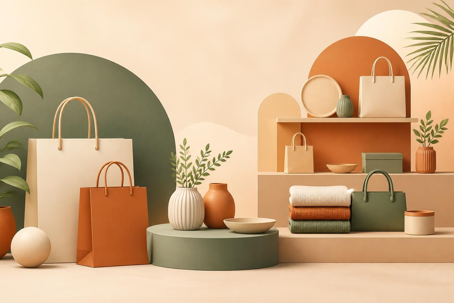Editorial illustration for Demo Market