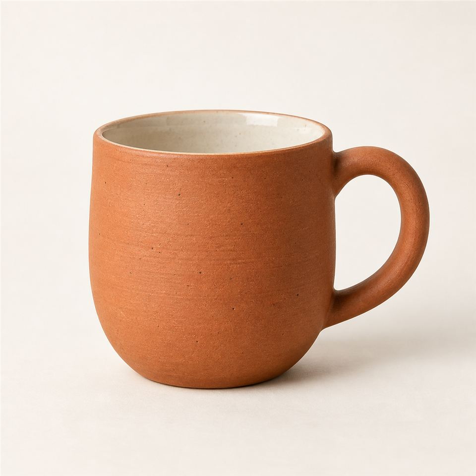 Terracotta Ceramic Mug