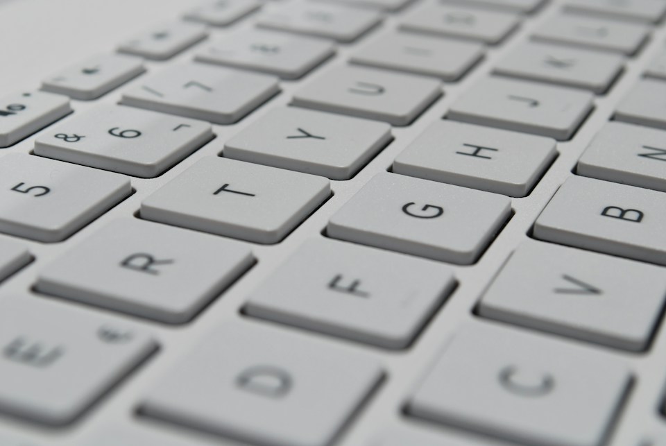 White Desktop Keyboard
